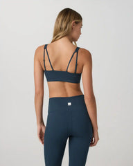 Inversion Rib Bra | Ocean Blue