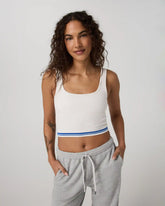 Seamless Euphoric Tank | White