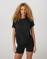 Energy Tee Long | Black Heather