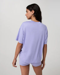Energy Tee Long | Hyacinth Heather