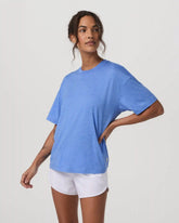 Energy Tee Long | Riviera Blue Heather