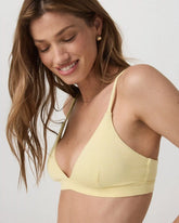 Halo Triangle Bra | Lemon Snap Heather