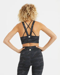 Elevation Bra | Black Camo