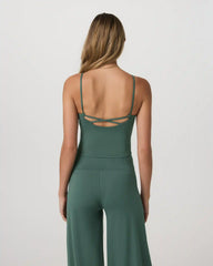 Halo Cami | Agate Green