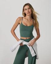 Halo Cami | Agate Green