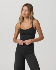Halo Cami | Solid Black