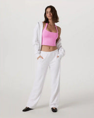 Halo Halter Top | Azalea Pink Heather