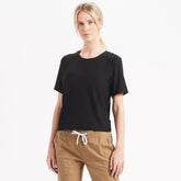 Boyfriend Tee | Black