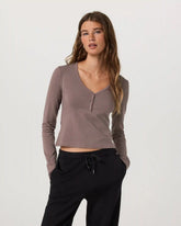 Long Sleeve Tuvalu Henley | Huckleberry