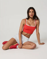 Daily Layered Tank | Crimson