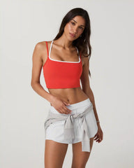 Daily Layered Tank | Crimson