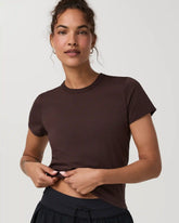 Short Sleeve Feather Classic Tee | French Roast