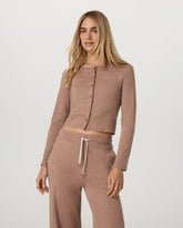 Halo Cardigan 2.0 | Nutmeg Heather