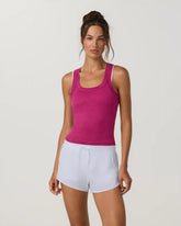 Energy Racerback Tank | Dragonfruit Heather