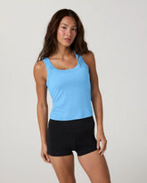 Energy Racerback Tank | Oasis Blue Heather