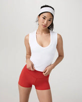 Everyday Cotton Stretch Tank | White