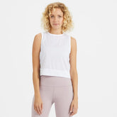 Lizette Crop | White