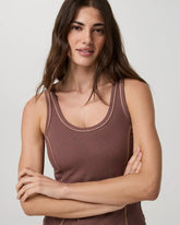 Pose Seams Tank | Sable