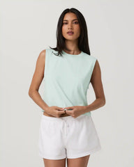 Heavyweight Cotton Easy Tank | Seaside
