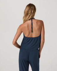 Villa Shoreline Halter Top | Ink