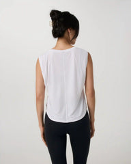 Westerlies Muscle Tank | White