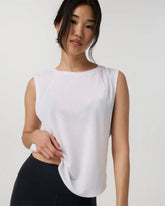 Westerlies Muscle Tank | White