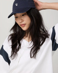 Heavyweight Cotton Varsity Tee | White