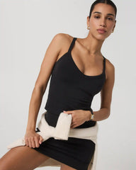 Vuori AllTheForm™ V Neck Tank | Black