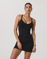 Vuori AllTheForm™ V Neck Tank | Black