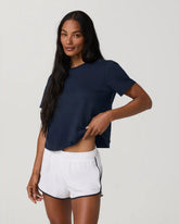 Short Sleeve Heavyweight Cotton Relaxed Tee | Ink