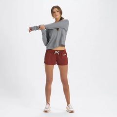 Long-Sleeve Pose Tee | Medium Heather Grey