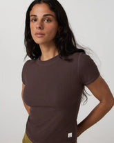 Pose Fitted Tee | French Roast