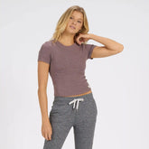 Pose Fitted Tee | Hazel
