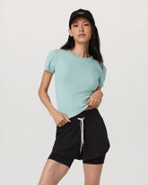 Pose Fitted Tee | Sea Spray