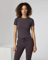 Pose Fitted Tee | Sangria