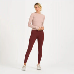 Long-Sleeve Pose Fitted Tee | Dogwood Heather
