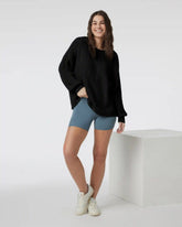 Alps Crew Neck Sweater | Black