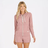 Halo Performance Hoodie | Burnt Clay Heather