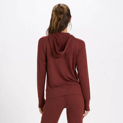Halo Performance Hoodie | Brick Heather