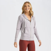 Halo Performance Hoodie | Clay Heather