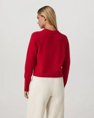 Émilie Cashmere Crew | Cherry