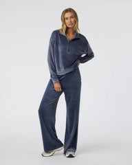 Haven Half Zip | Azure