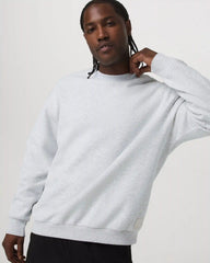 Restore Oversized Crew 2.0 | Pale Grey Heather