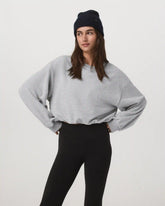 Sedona Bubble Crew | Light Heather Grey