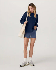 Alps Classic Crew Sweater | Blue Coast