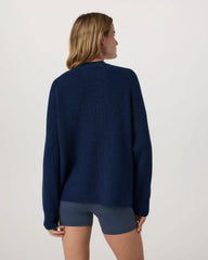 Alps Classic Crew Sweater | Blue Coast