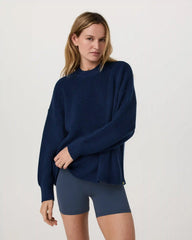 Alps Classic Crew Sweater | Blue Coast