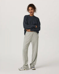 Alps Classic Crew Sweater | Charcoal