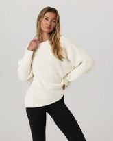 Alps Classic Crew Sweater | Marshmallow