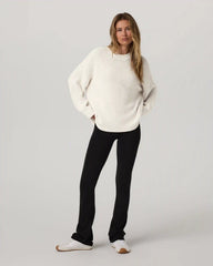 Alps Classic Crew Sweater | Marshmallow
